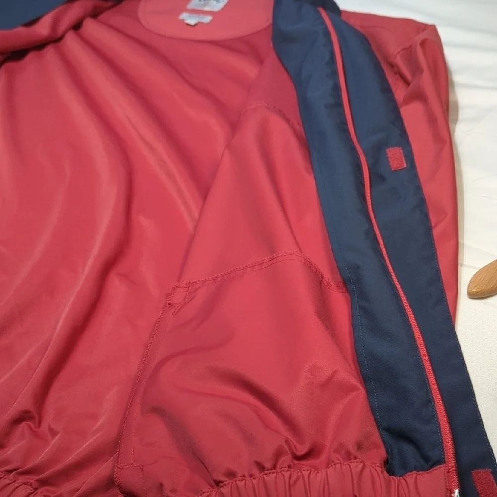 Callaway Red and Navy Windbreaker Jacket